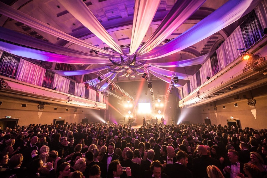 Feest in concertzaal