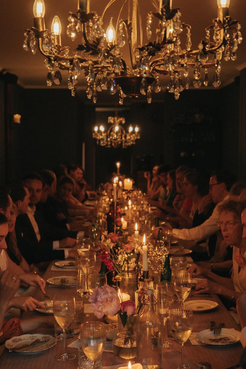 Lange volle tafel