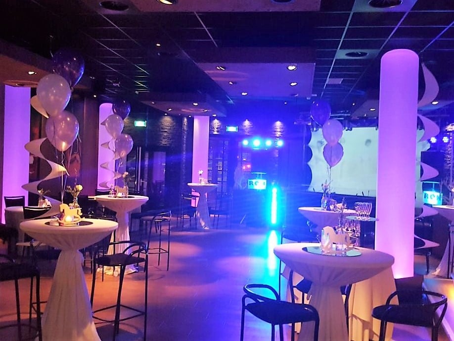 Feestavond met aankleding