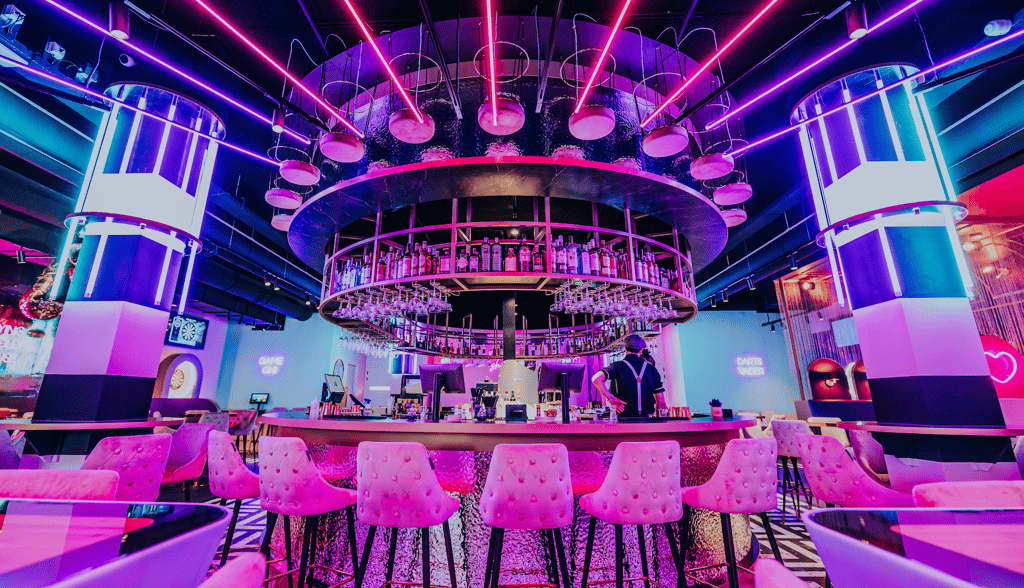Overview met bar