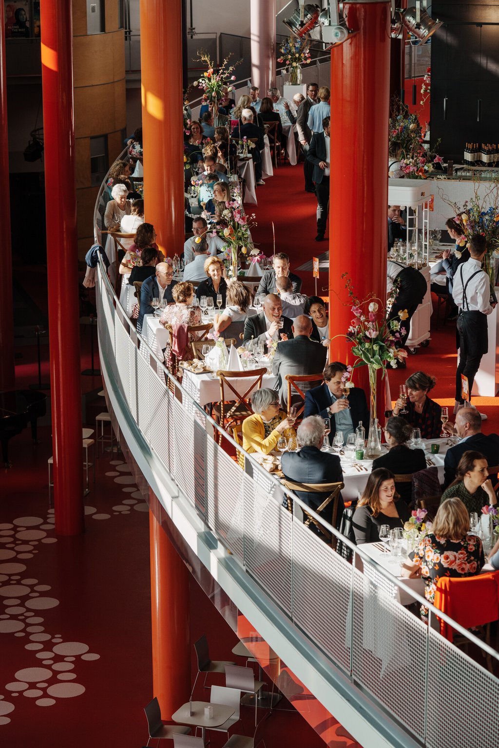 Diner op de Spiefoyer voorafgaand aan de voorstelling