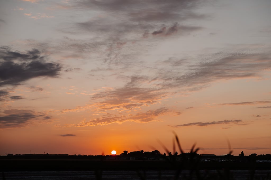 zonsondergang