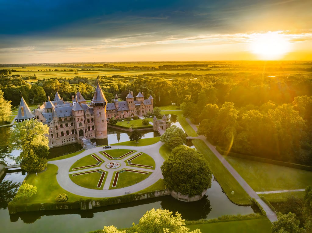 Kasteel de Haar en het park