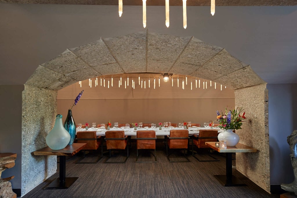Poterne Kamer Private Dining opstelling