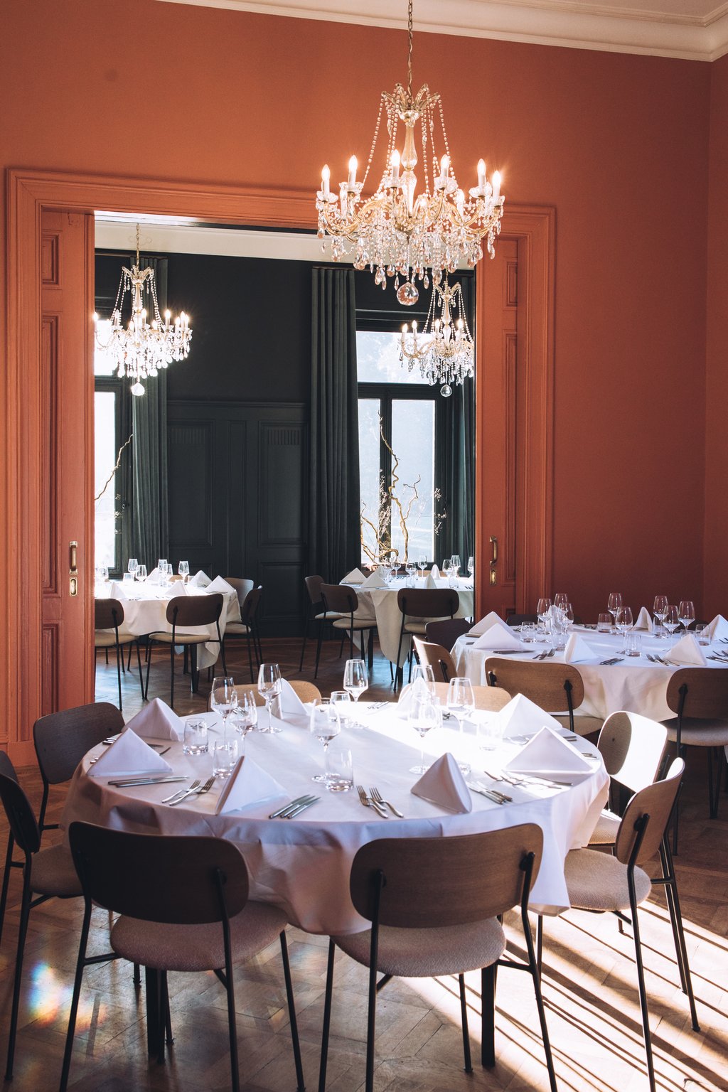 Verbinding diner Salon Rose-Salon Vert