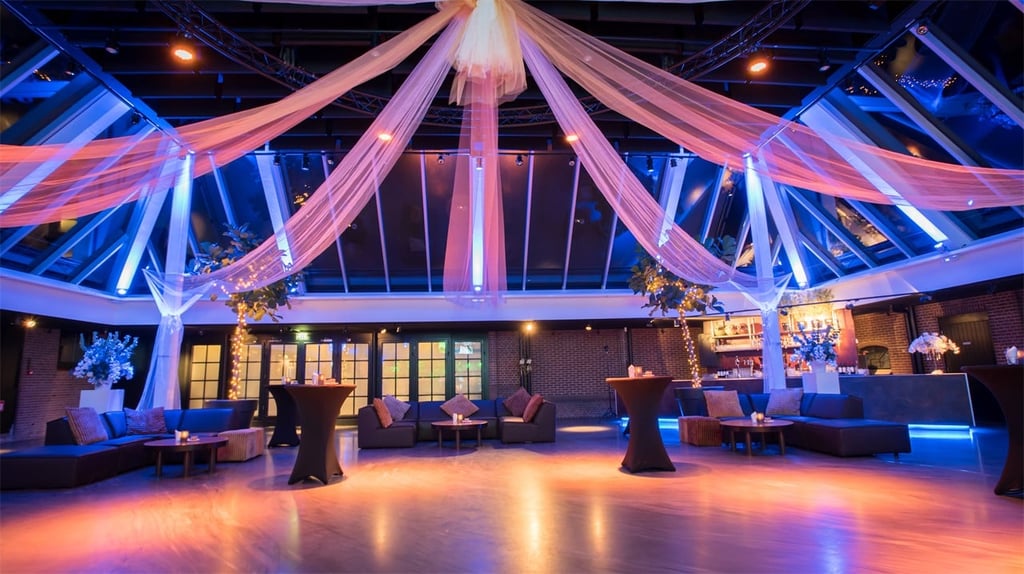 The Patio - Wedding Feestopstelling