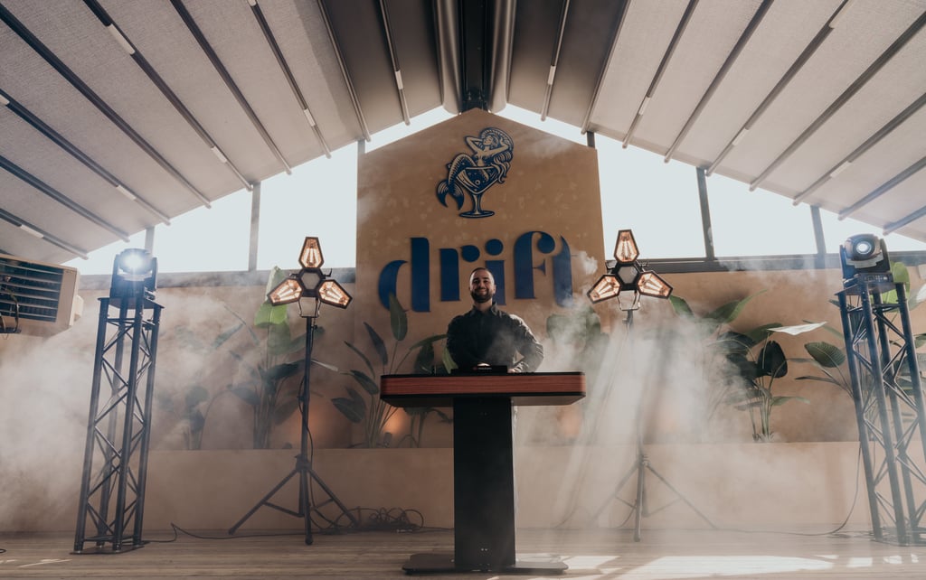 Feestlocatie met open dak!