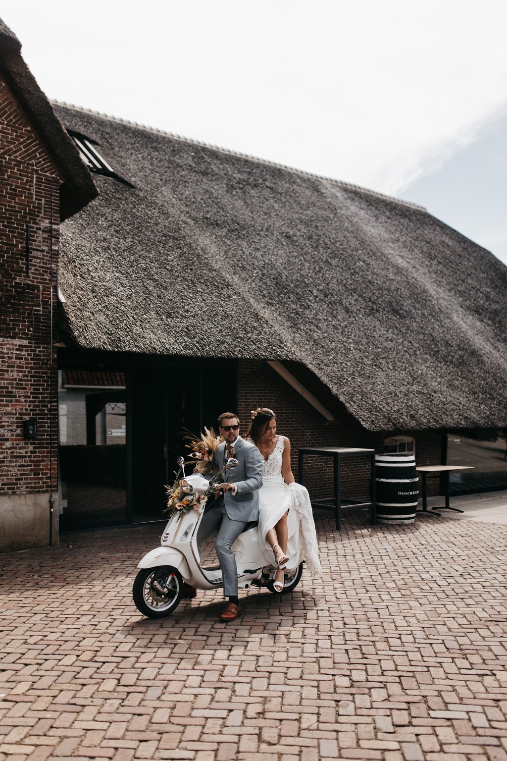 Entree van de boerderij