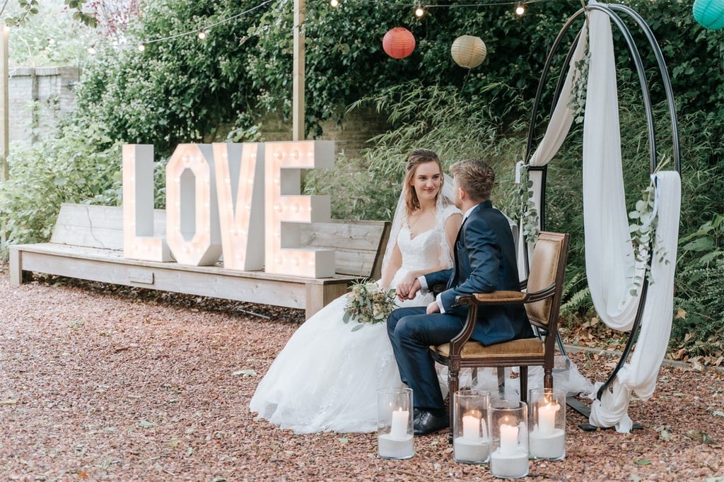 Ceremonie in de Hoftuin