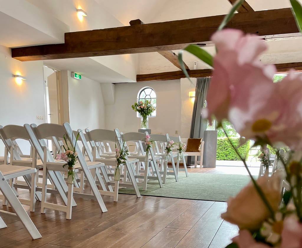 Ceremonie in De Tuinkamer