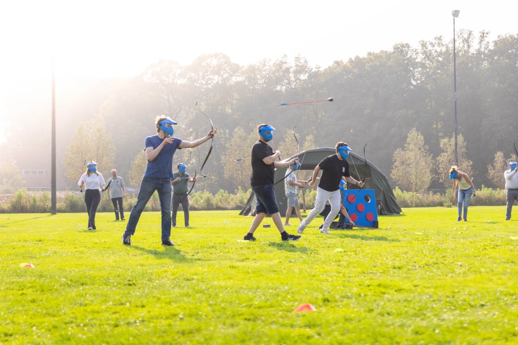 Teambuildingsactiviteit Archery Tag 