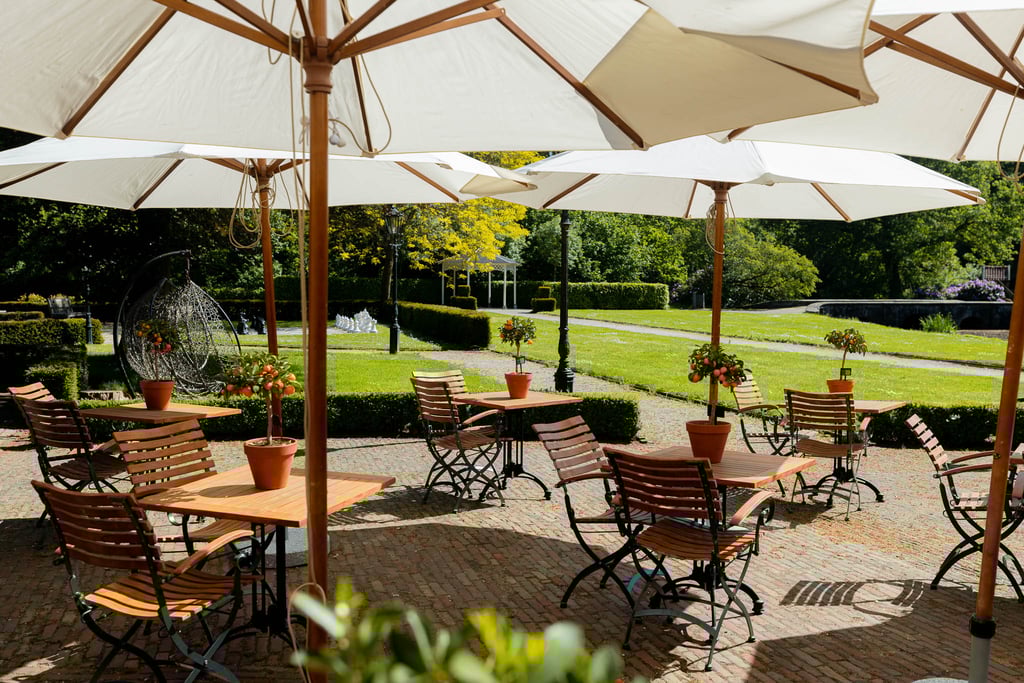Terras impressie