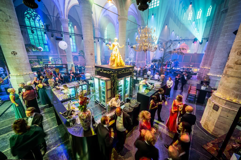 Gala in het schip