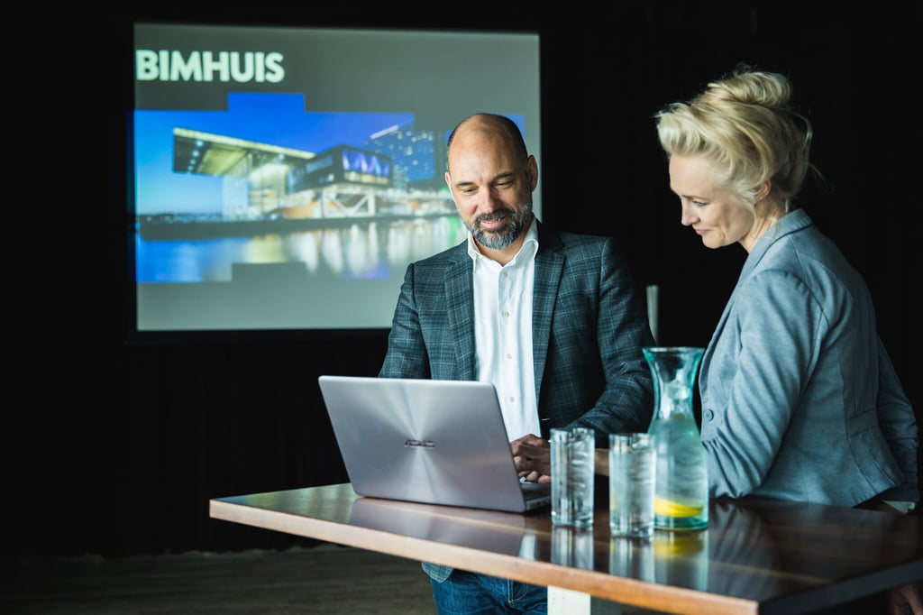 Presentatie in het Bimhuis Café