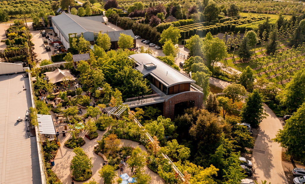 Daktuin en panoramaruimte