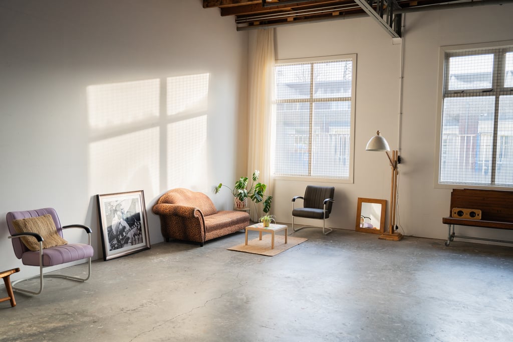 Eigenlijk een hele grote woonkamer 