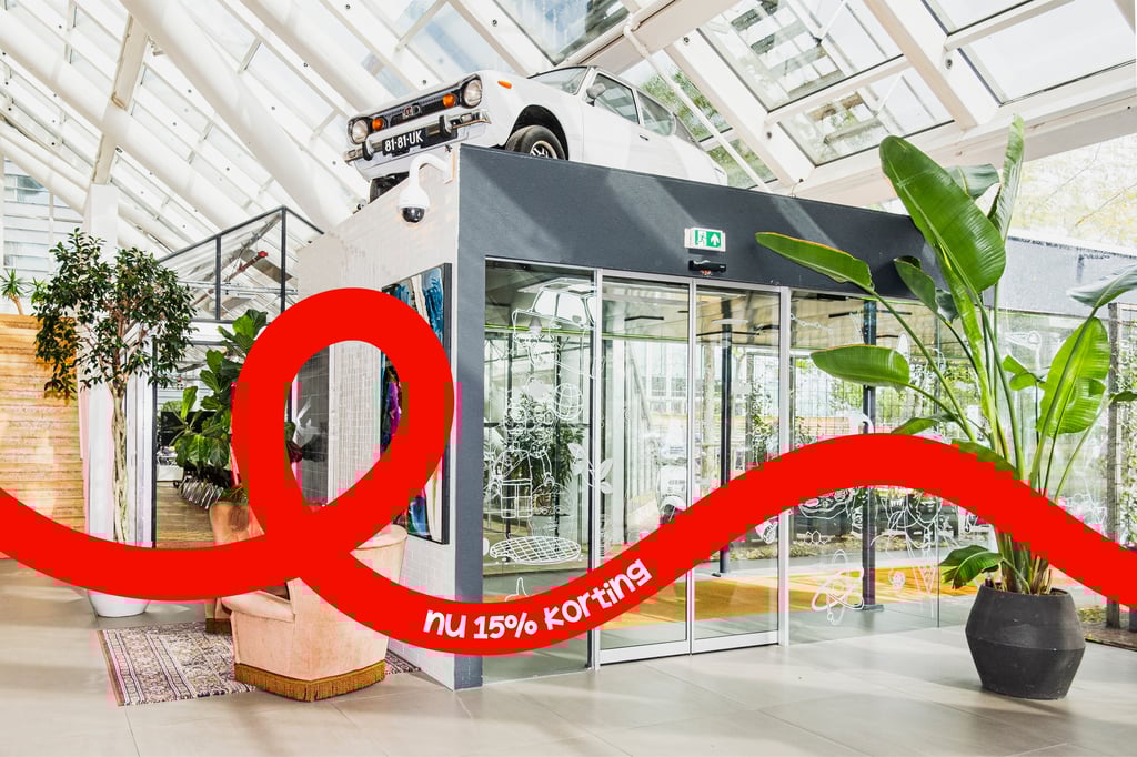 15% korting op zaalhuur voor april en mei