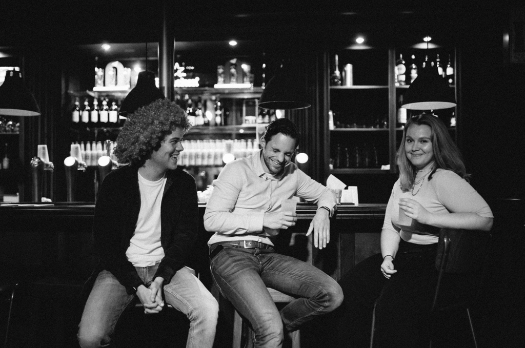 Drinks at Happy's Bar
