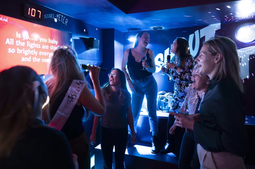 Private booth karaoke in onze kelder