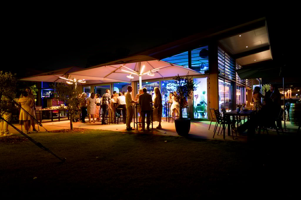 Terras by night