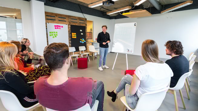 Ronde cirkel opstelling