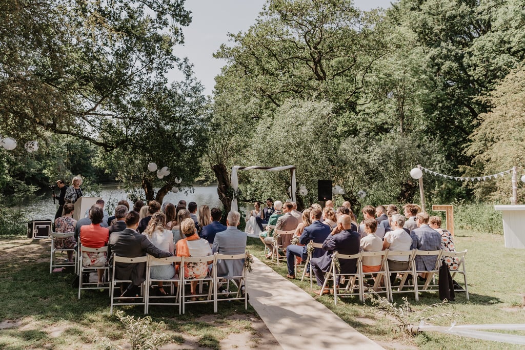 Real Wedding D&J | Ceremonie op het grasveld