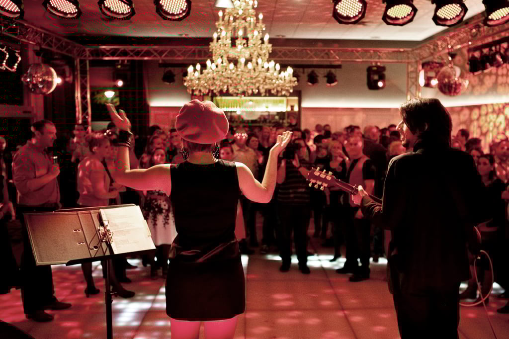 Bedrijfs- of kerstfeest