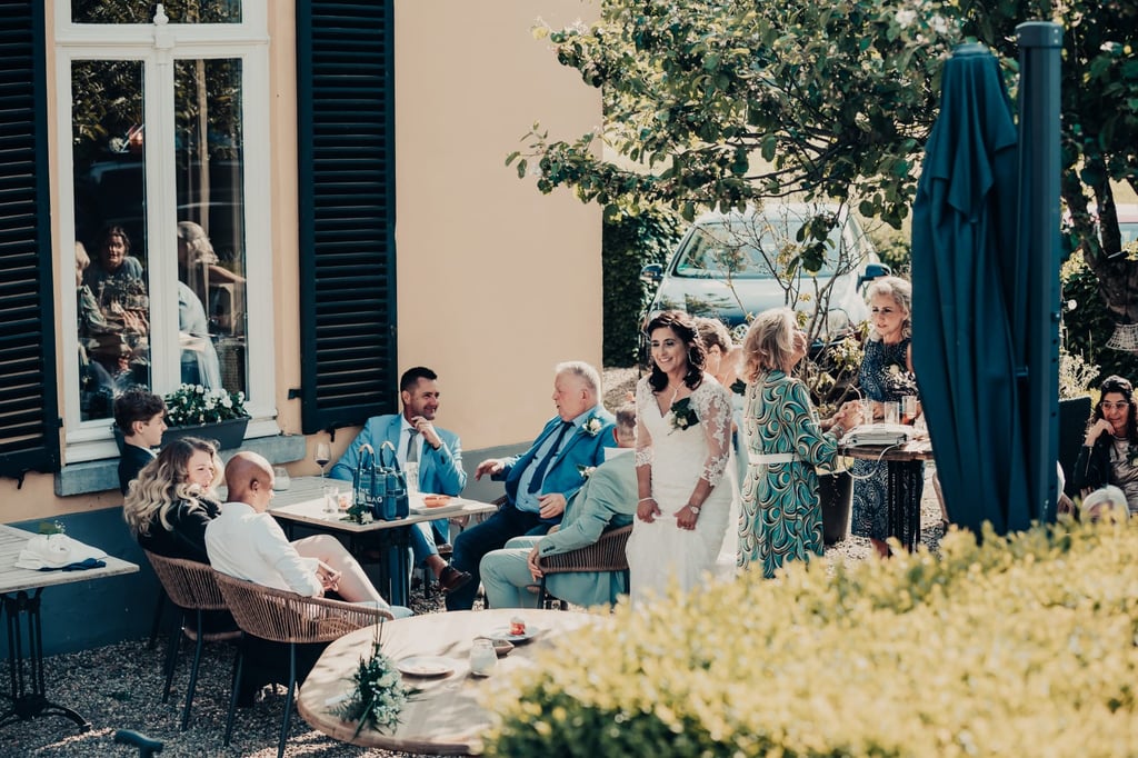 Borrel op het terras