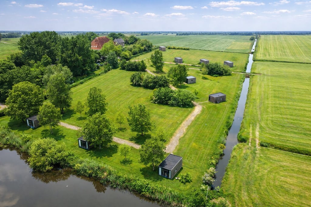 Het erf van Pean-buiten Weidum aan de Swette