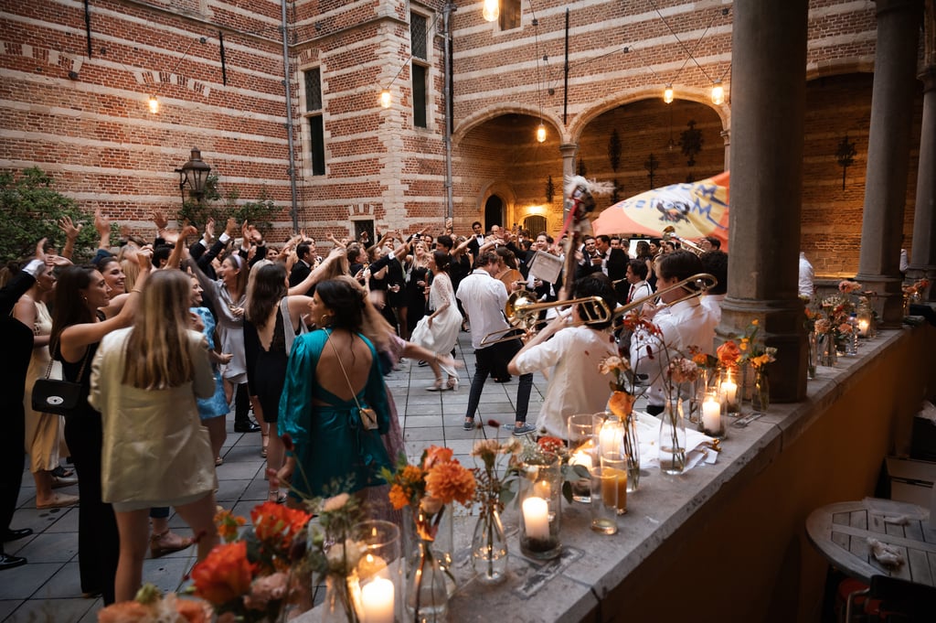 Feesten op de intieme Kleine Binnenplaats