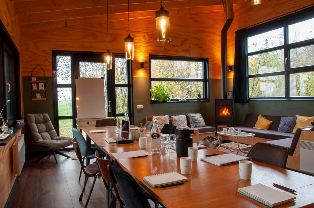 Waterlodge Goudule klaar voor een sessie