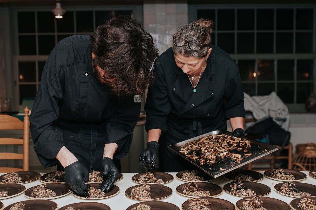 Voorbereidingen in de keuken van Bartolotti