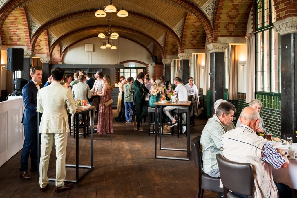 Refterzaal Bovendonk – ontvangst en borrel bij binnenkomst van event
