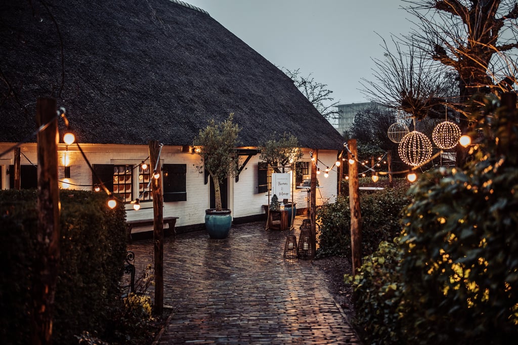 Locatie in Kerstsfeer