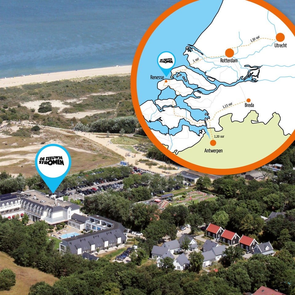 Ligging De Zeeuwse Stromen