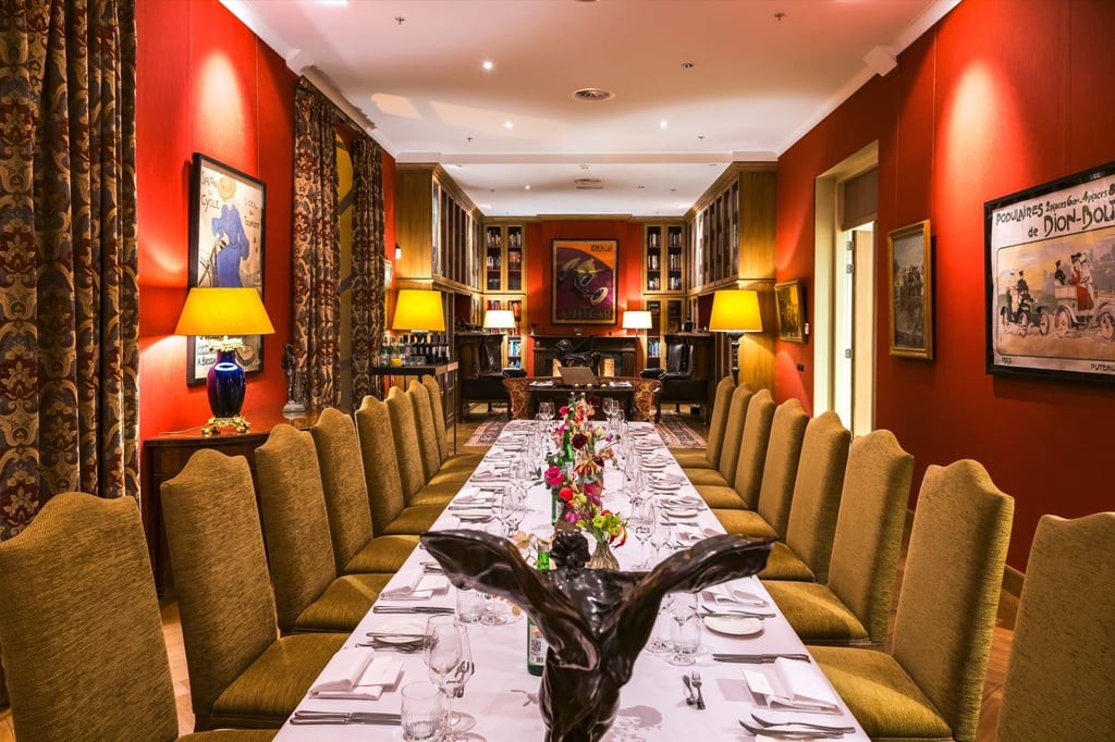 Bibliotheek - Boardroom setting