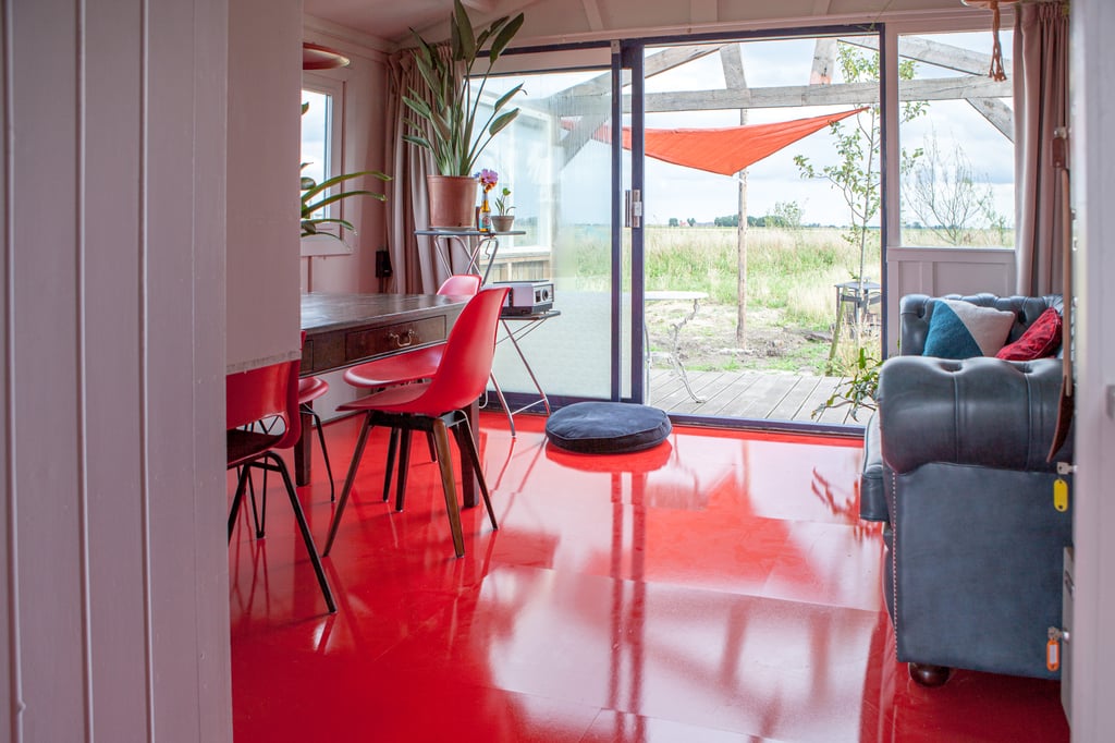 Woonkamer Rode huisje