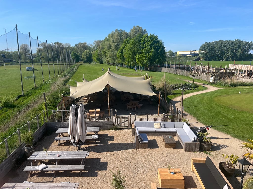 Weesp uitzicht terras 