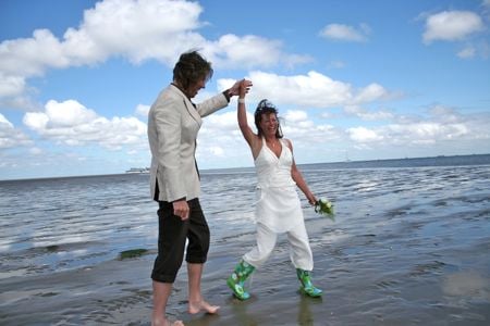 Trouwen op het wad! Onvergetelijk!