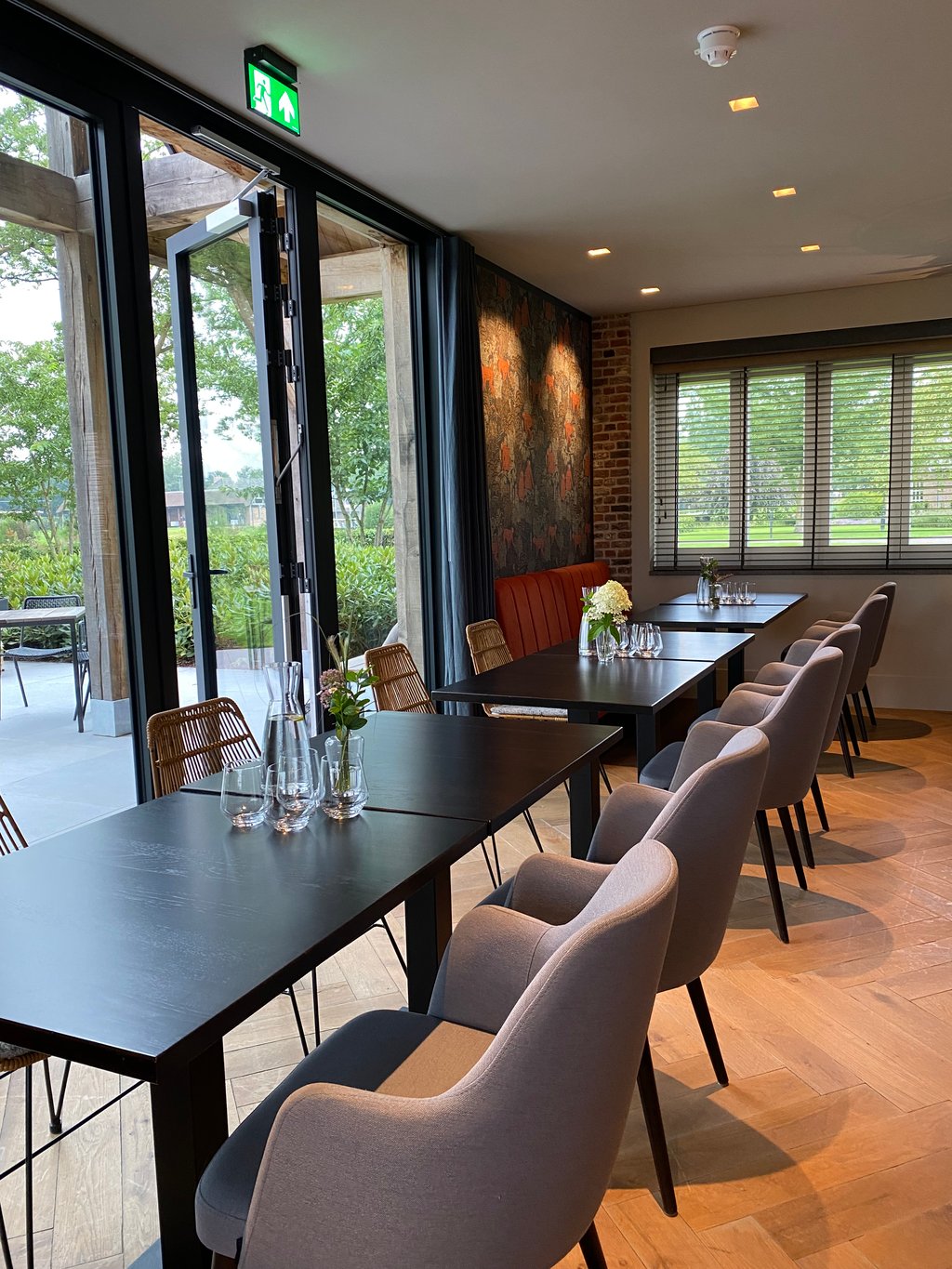 Opstelling in Lounge Café