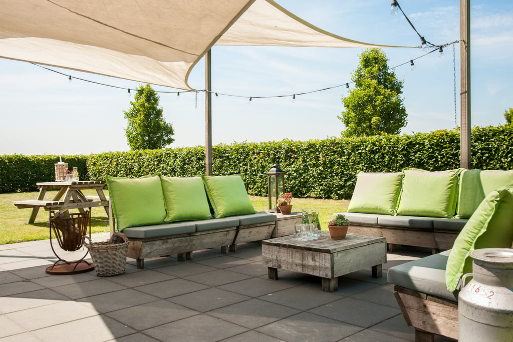 Genieten op ons ruime terras
