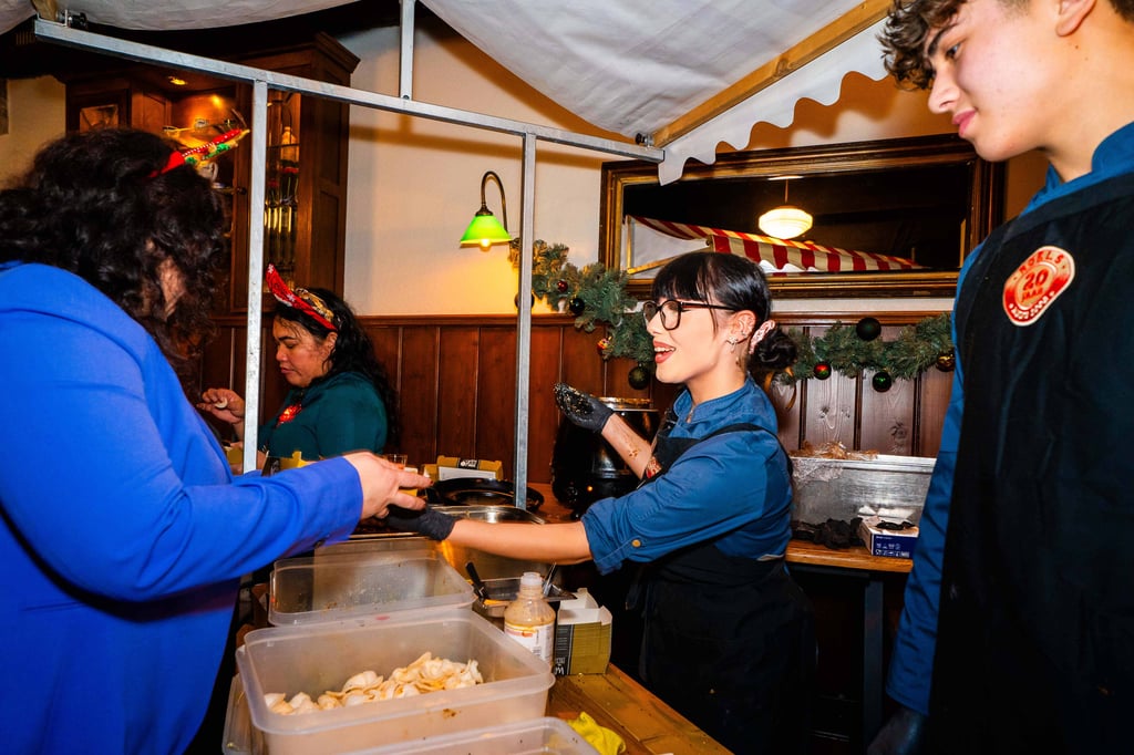 Food stations - Kerst