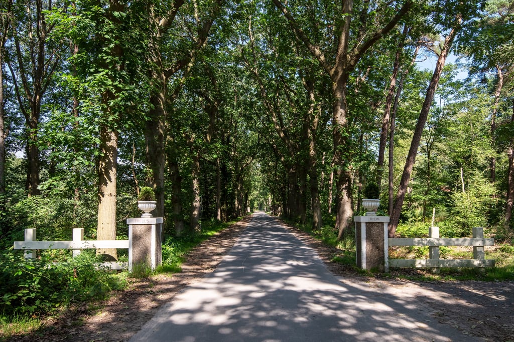 Toegangsweg naar de Beste vergaderlocatie van Nederland