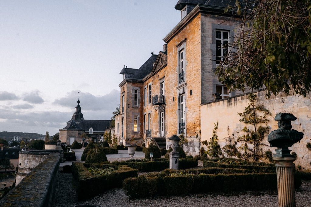 Chateau Neercanne - terras