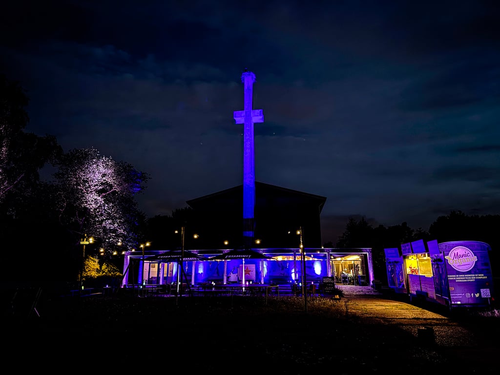 Kerk bij nacht!