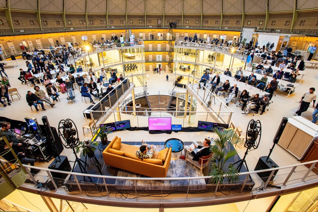 Skydeck tijdens event NFT