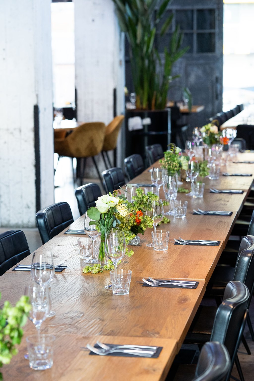 Diner opstelling