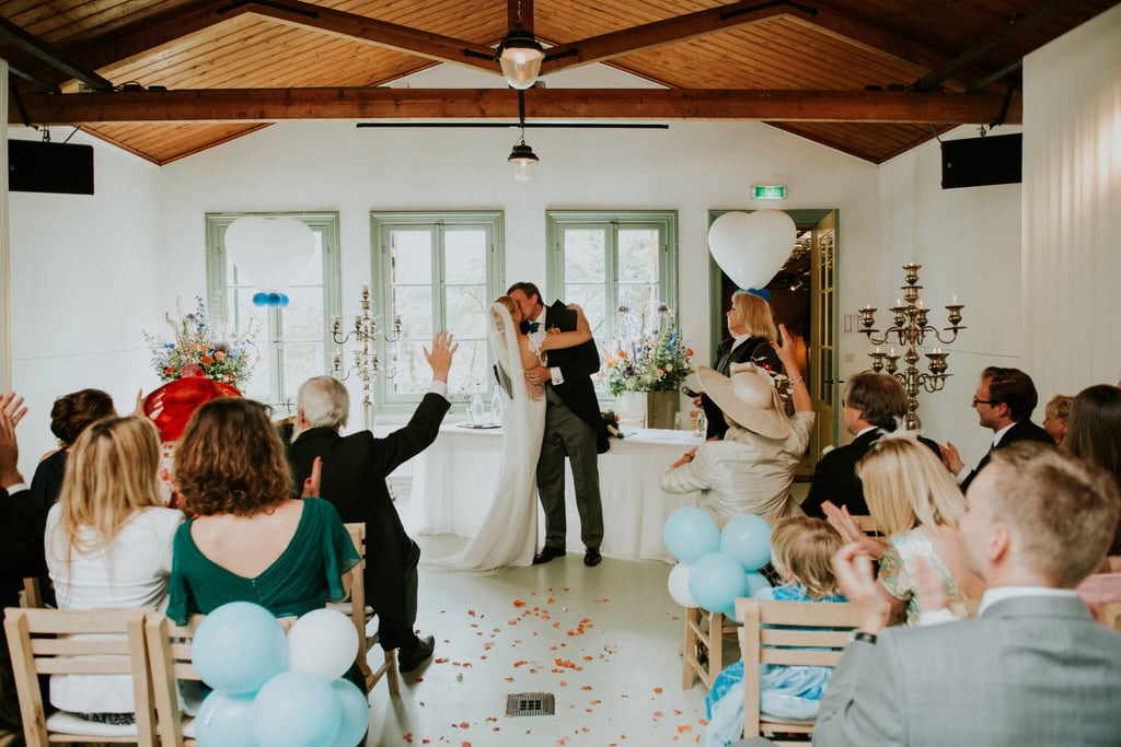 Ceremonie in zaal E  
