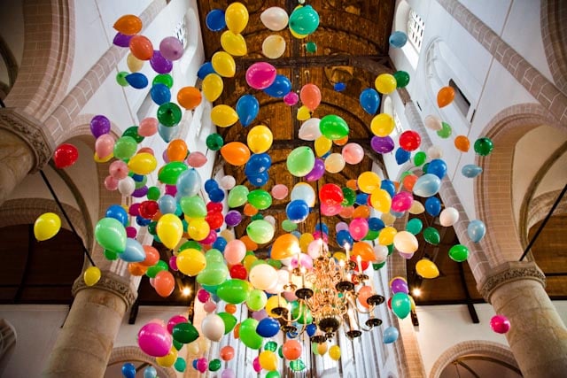 Huwelijk in Grote Kerk Naarden (2)