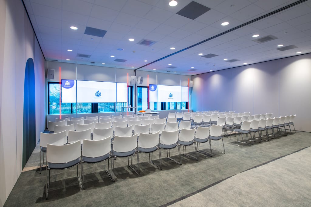 Meeting room met presentatie set-up